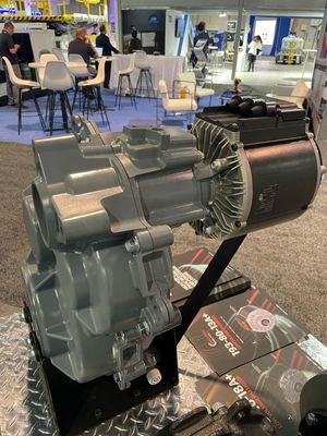 Picture of an electric motor for ground support equipment